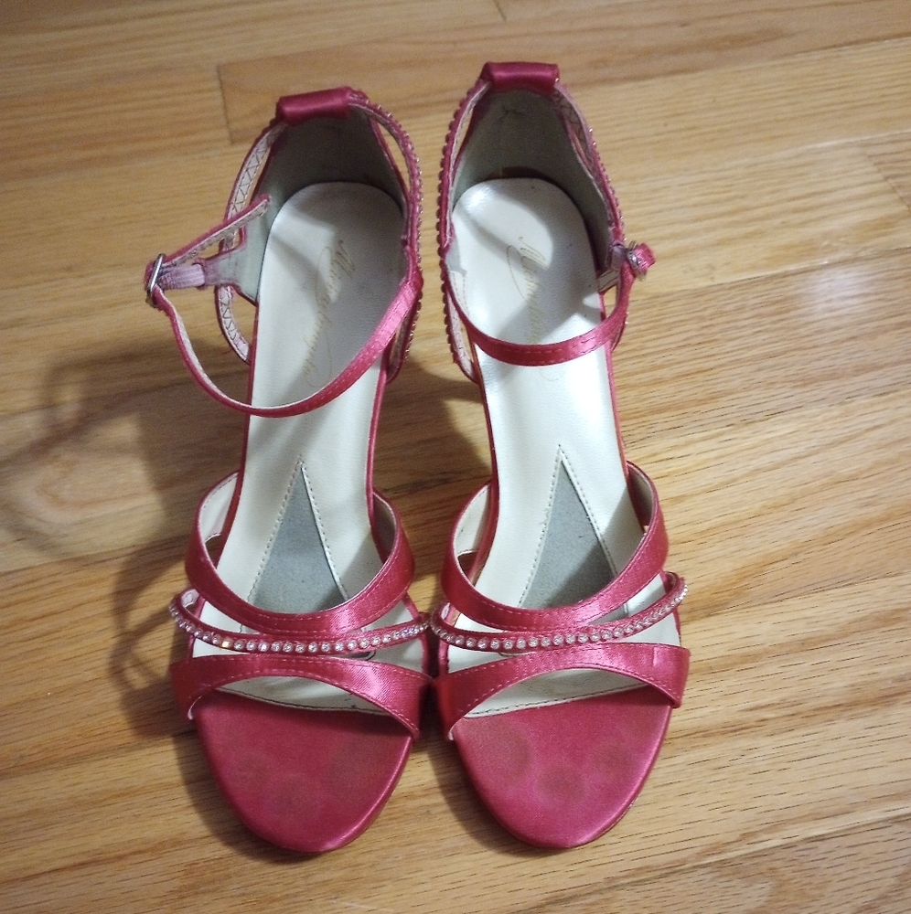 Hot pink heels